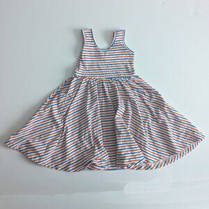 Alice + Ames THE TANK BALLET DRESS IN SALTWATER STRIPE - size 5 EUC